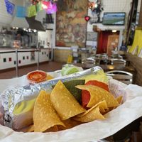 Chips  at La Cumbre Taqueria in San Francisco