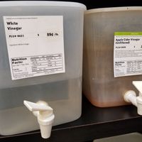 Bulk vinegars at Mississippi Market Food Co-op- West 7th in St Paul