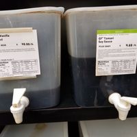 Bulk liquids at Mississippi Market Food Co-op- West 7th in St Paul