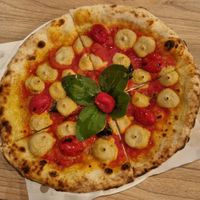 Margherita Vegana (R$ 42,50) at Squisito Pizzeria in Porto Alegre