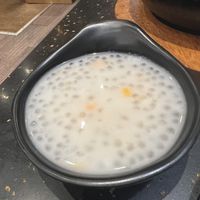 Sago pudding   at Oppa in Leicester