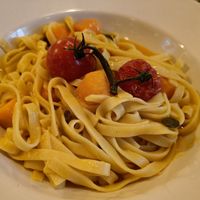 Tagliatelle mit Kürbis at Bierosophie in Vienna