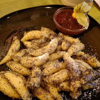 Mohnnudeln mit Zwetschgenröster at Bierosophie in Vienna