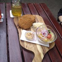Fried Jackfruit at Bierosophie in Vienna