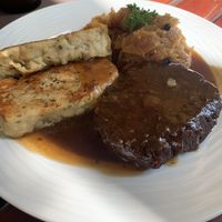 Veganer Schweinebraten  at Bierosophie in Vienna