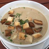 Beer soup / particular taste, but very delicious at Bierosophie in Vienna