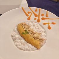 Plátano a la tapioca at Le Bistrot Viet in Santiago