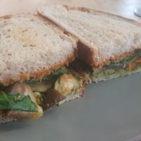 Vegan sandwich at Ray's in Darwin