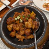 Orange Cauliflower at Inchin's Bamboo Garden in Sunnyvale