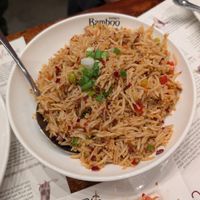 Schezwan Fried Rice at Inchin's Bamboo Garden in Sunnyvale