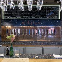 inside at Mission in Moscow