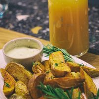 Food at Mission in Moscow