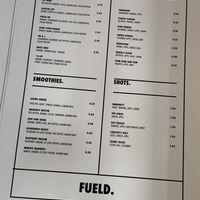 Smoothies & Juices at Fly in Bath