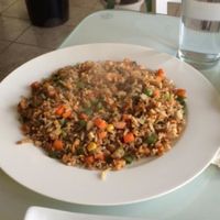 love the chefs rice! at Loving Hut - Hamilton St in Worcester