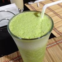 Verde Colada at Mantras Veggie Cafe and Tea House in San Jose