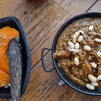 Indian curry with pumpkin at La Garza in La Palma