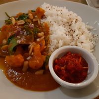 Main: curry at Birosta in Zaragoza