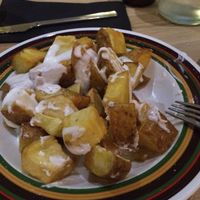 Papas at Birosta in Zaragoza