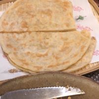 roti bread  at Giggling Squid in Norwich