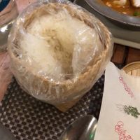 sticky rice  at Giggling Squid in Norwich