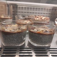 Chia pudding at Raiz in Aveiro