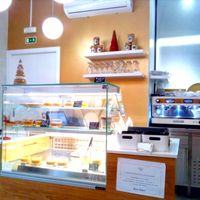 Beautiful foods display at Raiz in Aveiro