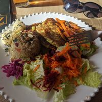 Delicious plate of the day at Raiz in Aveiro