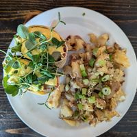 Breakfast burrito at Revelstoke in Peterborough