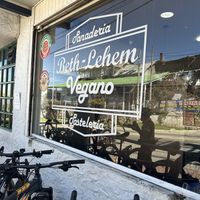 Outside of the place #Veganuary at Beth Lehem Vegano Panadería y Pastelería in Bogota