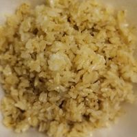 Basil fried rice at Taste of Bangkok in Akron