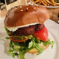  Chickpea Burger   at Monnik in Louisville