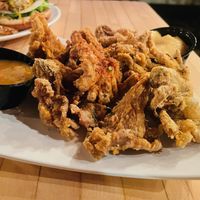 Fried Oyster Mushrooms  at Monnik in Louisville