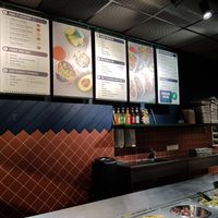 Menu at Chidoz in Haarlem