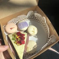 Gorgeous desserts  at Sweet Maresa's in Kingston