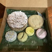 Mmmm what a surprise!! So delicious!  at Sweet Maresa's in Kingston