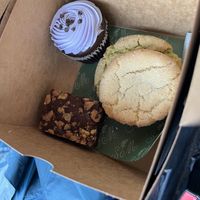 Cookies 8/10, cupcake 9/10, brownie I’d kill for   at Sweet Maresa's in Kingston