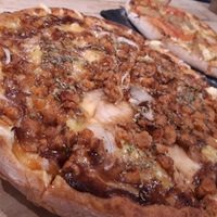 Pizza BBQ at La Vaca en el Tejado in Alcala De Henares