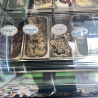   at Gelateria Peter Pan in Cagliari