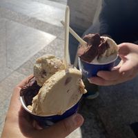   at Gelateria Peter Pan in Cagliari