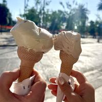   at Gelateria Peter Pan in Cagliari