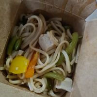 Vegetable wok with noodle (takeaway) at Eazie in Breda