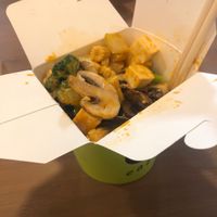 Vegan wok at Eazie in Breda