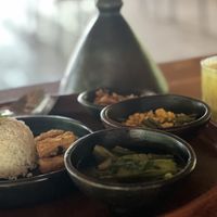 Farm to table feast + fresh juice   at Saifana Organic Farm in 