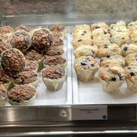 Chocolate & blueberry muffins at Galerie in Dortmund