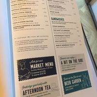 Lunch/dinner menu, p1 at The Saint Bar & Kitchen in St Andrews