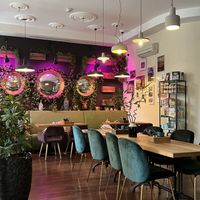 Inside   at Ananda Cafe in St Petersburg