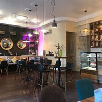 Interior  at Ananda Cafe in St Petersburg