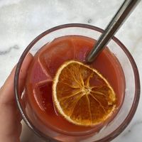 Beet me up juice   at HUMM Restaurant in Antwerpen