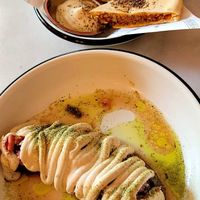 Arayes und Slowbergine 2.0  at HUMM Restaurant in Antwerpen