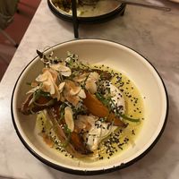 Sweet potato  at HUMM Restaurant in Antwerpen